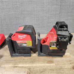 HOUSTON LOCATION - AS-IS MILWAUKEE 2 TOOL COMBO KIT W/ (2) BATTERY & CHARGER