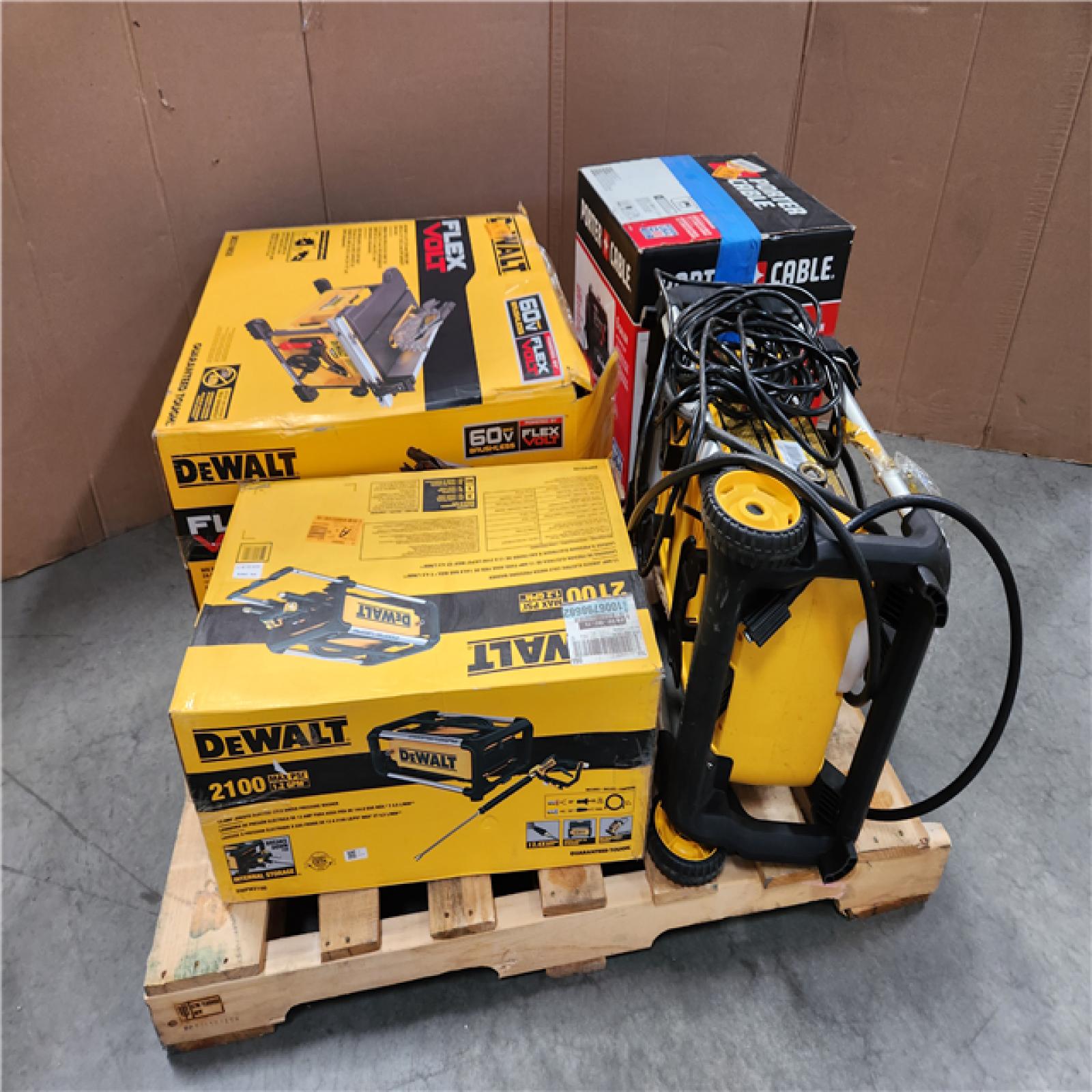 CALIFONIA  AS-IS TOOL PALLET