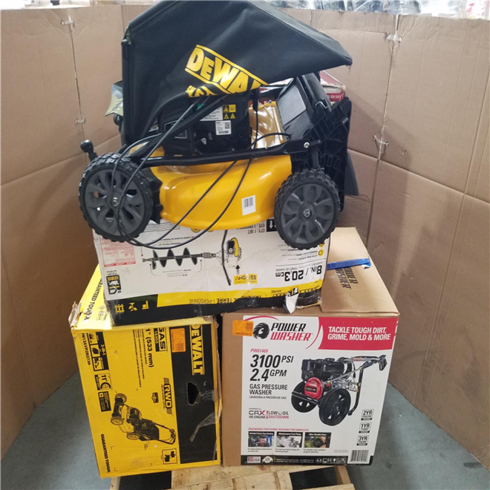 CALIFORNIA AS-IS OUTDOOR POWER EQUIPMENT