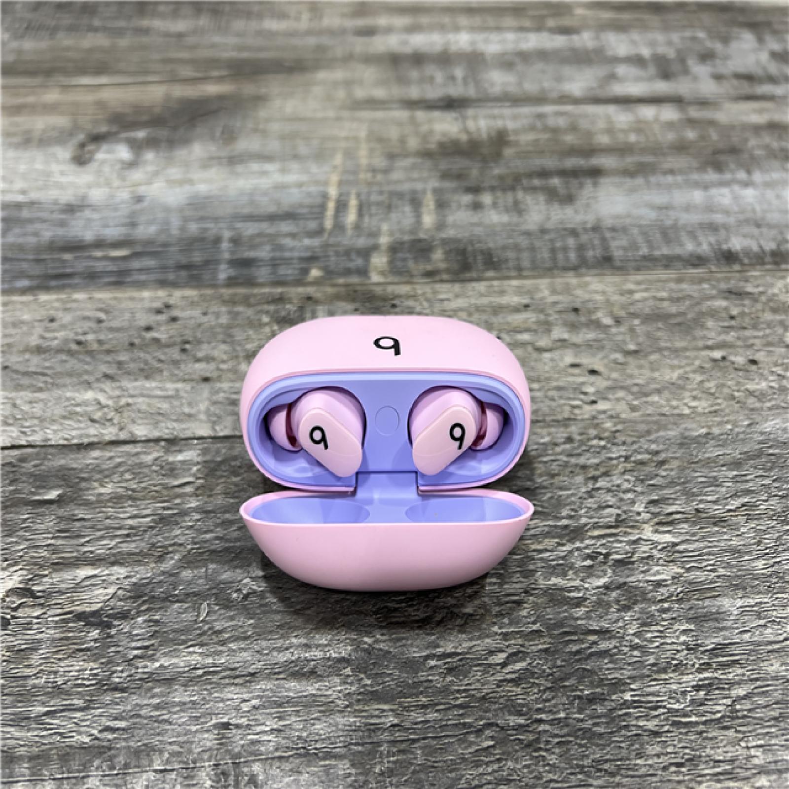 AS-IS Beats Studio Buds True Wireless Noise Cancelling Bluetooth Earbuds-Sunset Pink