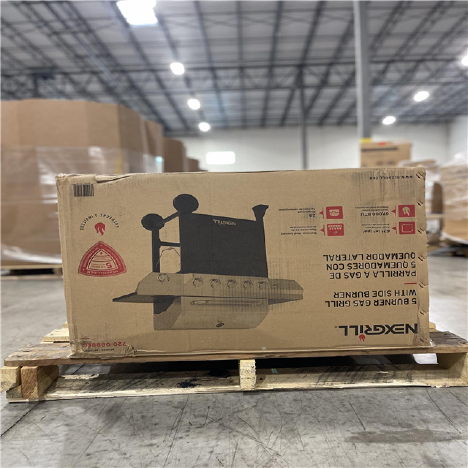 DALLAS LOCATION- Nexgrill 4-Burner Propane Gas Grill PALLET (2 UNITS)