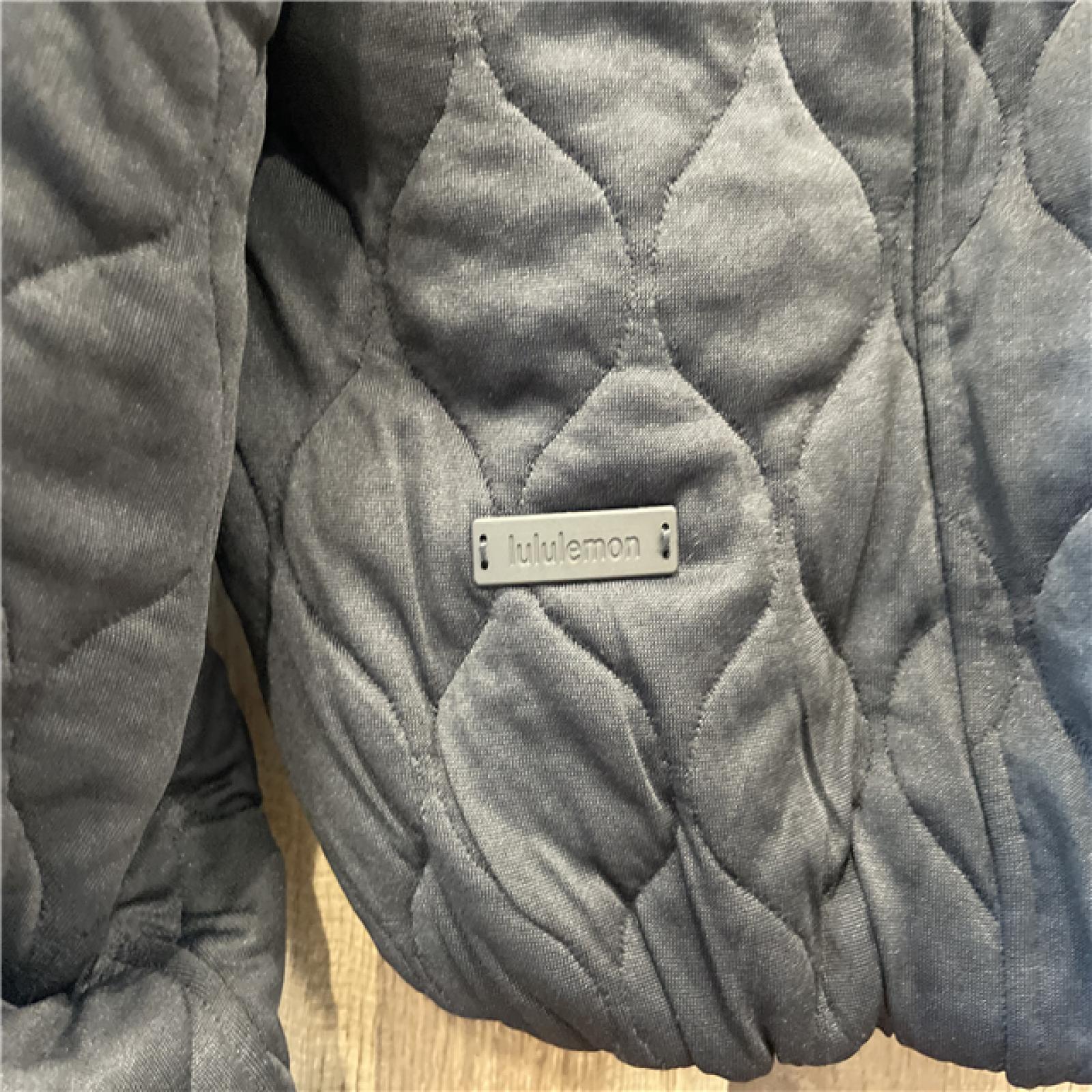 NEW! Lululemon Quilted Bomber Jacket -Black SZ 10