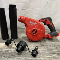 AS-IS Milwaukee 18-Volt Lithium-Ion Cordless Compact Blower (Tool-Only)
