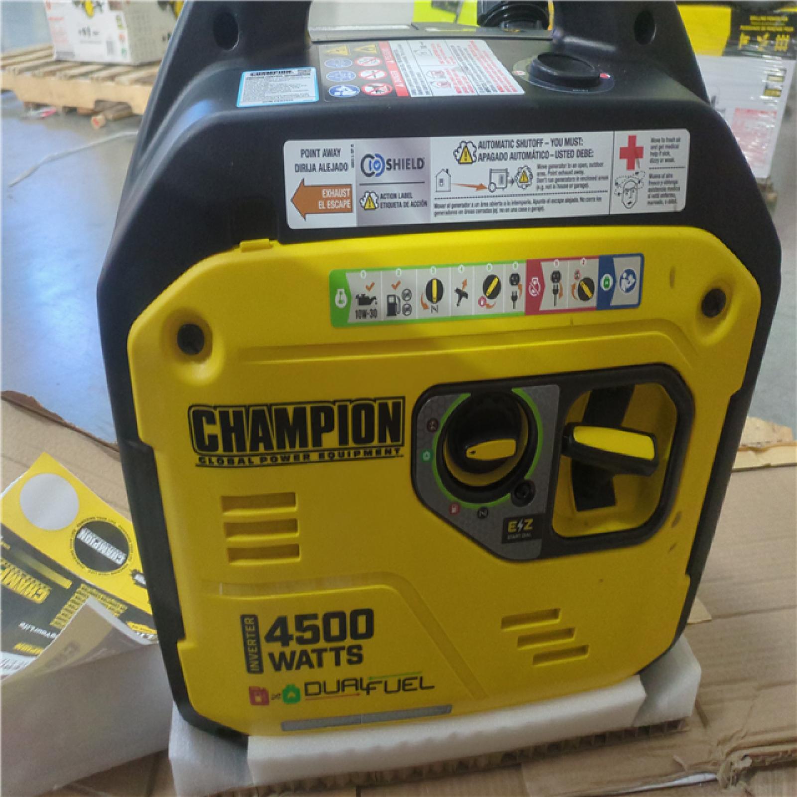 CALIFORNIA AS-IS CHAMPION PORTABLE POWER GENERATOR