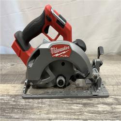 AS-IS Milwaukee FUEL 18V Lithium-Ion Brushless Cordless 7-1/4 in. Circular Saw (Tool-Only)