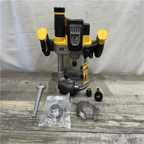 AS-IS DEWALT 20V MAX XR 2-1/4 Peak HP Brushless Cordless Plunge Router (Tool Only)