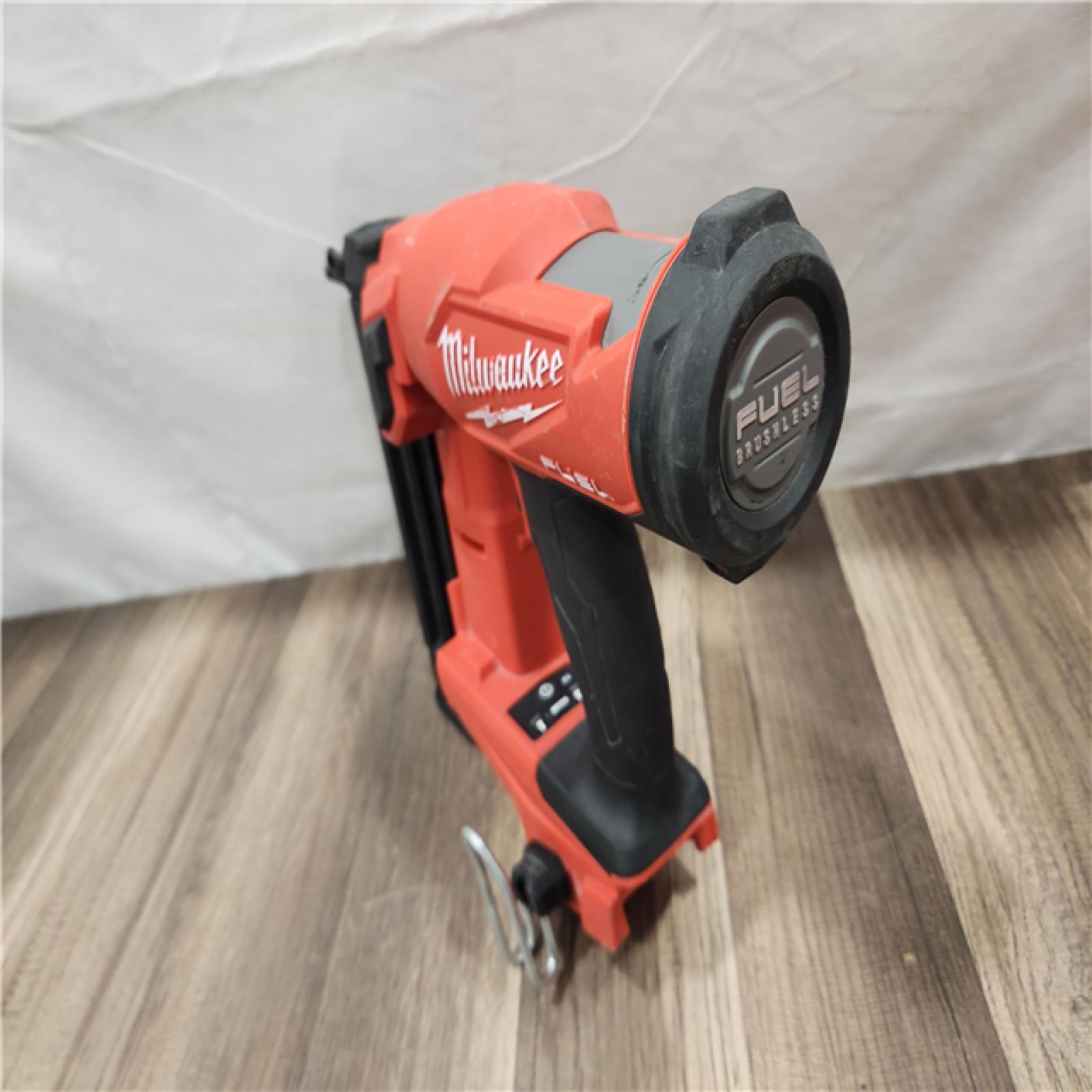 AS-IS- Milwaukee M18 FUEL 18 Gauge Brad Nailer (TOOL ONLY)