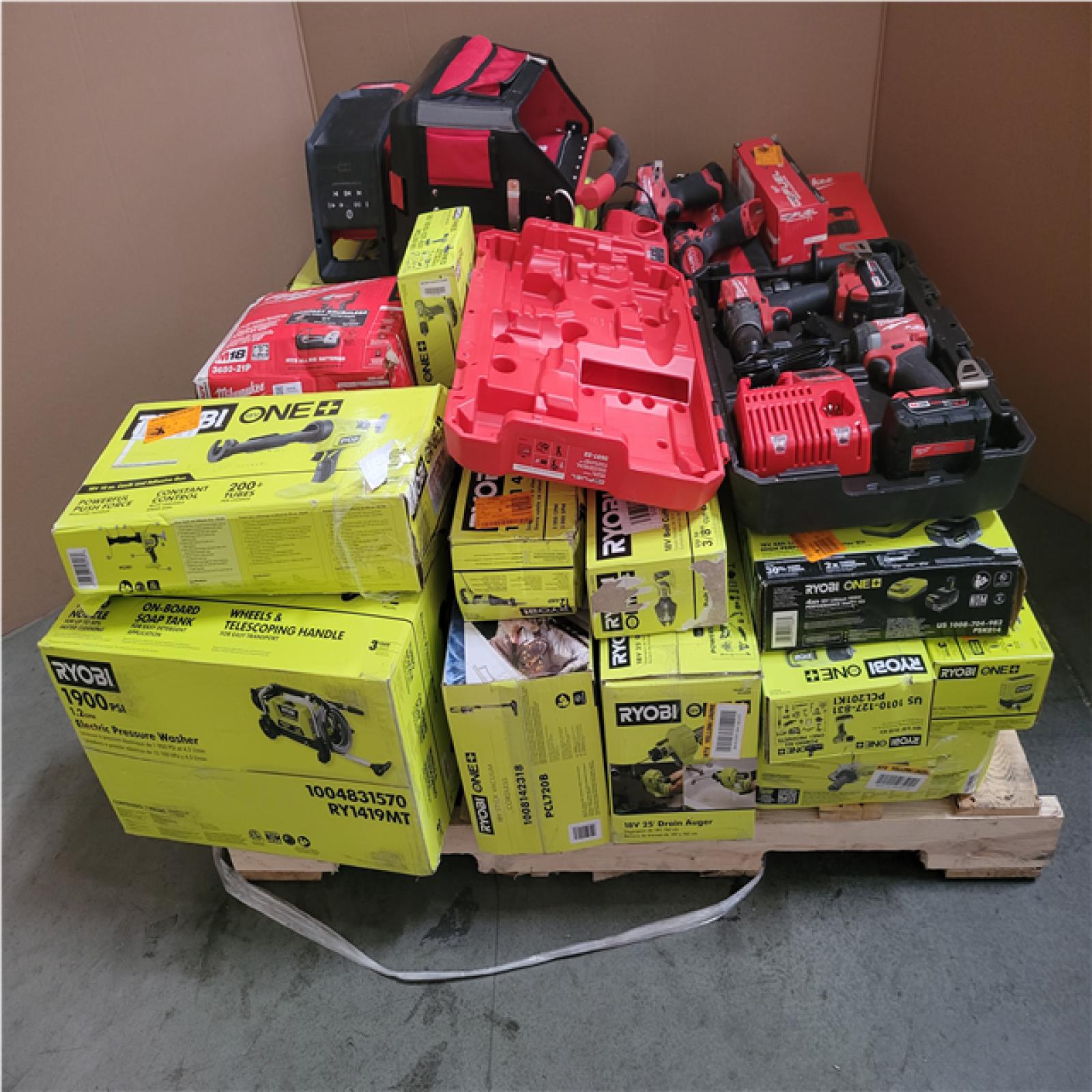 CALIFORNIA AS-IS TOOL PALLET