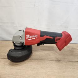 AS-IS- Milwaukee 18V Lithium-Ion Brushless Cordless 4-1/2 in./5 in. Grinder w/Paddle Switch (Tool-Only)