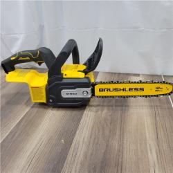 AS-IS  DEWALT 20V MAX Compact 12 Brushless Cordless Chainsaw Kit