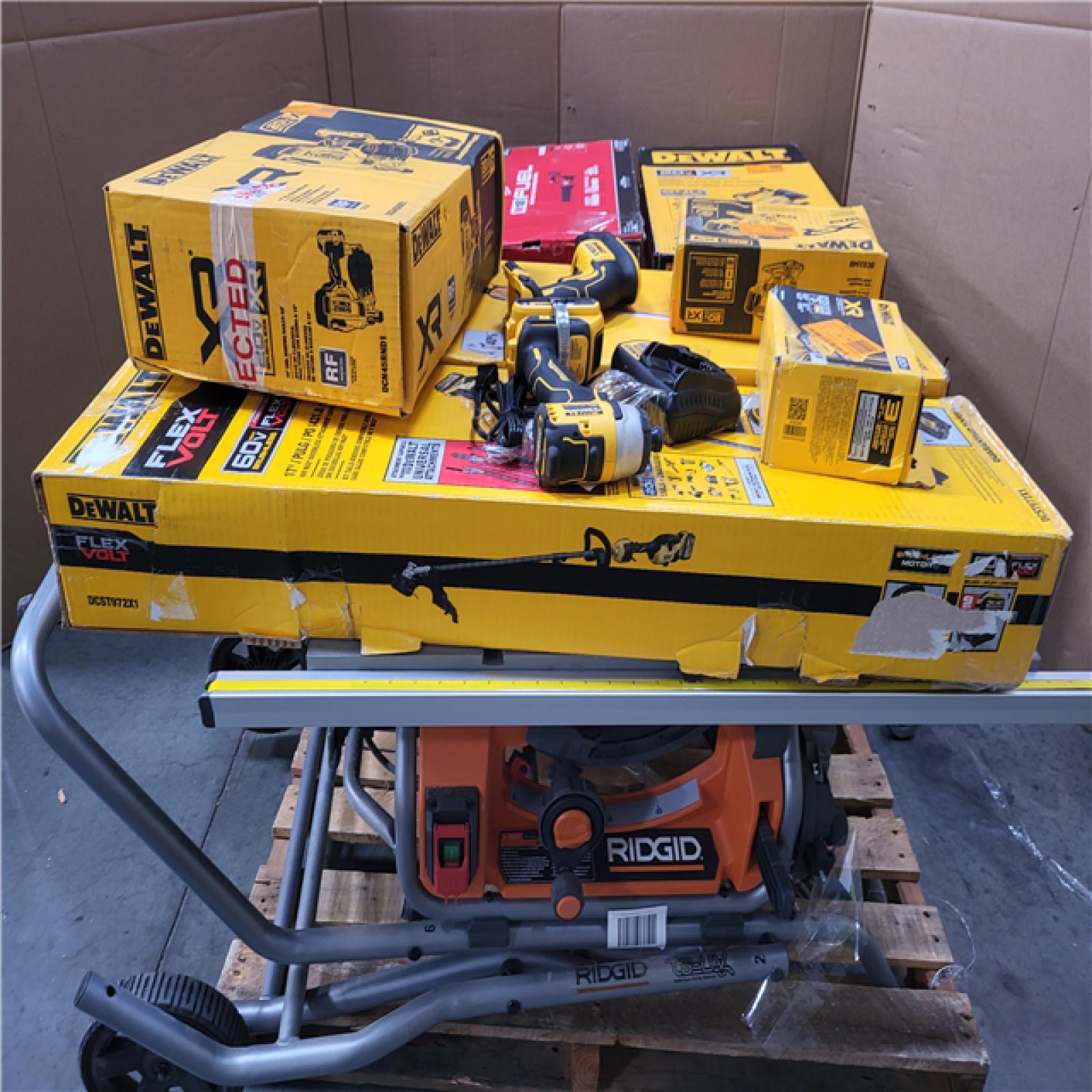 CALIFORNIA AS-IS TOOL PALLET