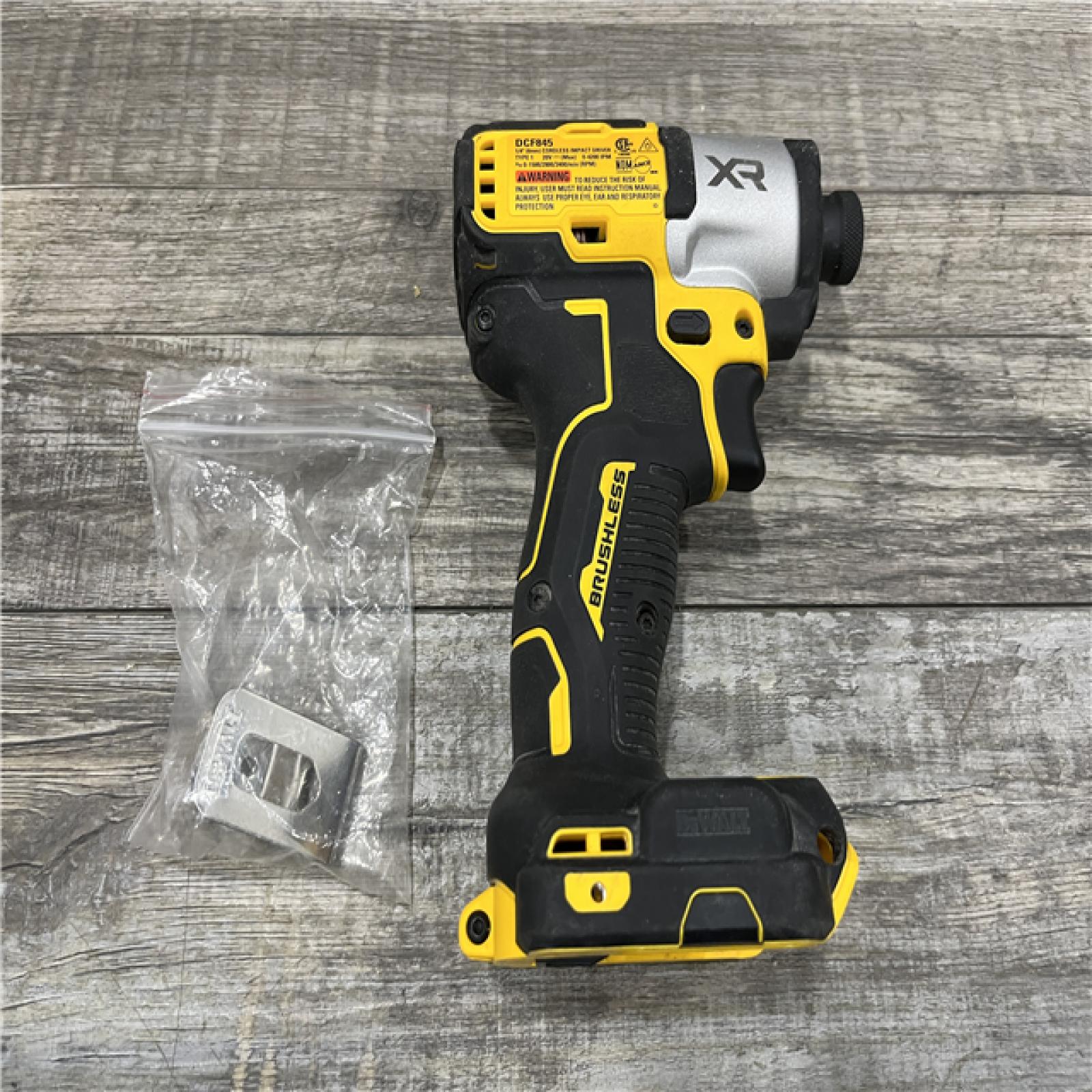 AS-IS DEWALT 20-Volt Maximum XR Cordless Brushless 1/4 in. 3-Speed Impact Driver (Tool-Only)