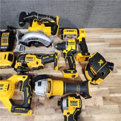 HOUSTON LOCATION - AS-IS DEWALT 20V Lithium-Ion Cordless 8-Tool Combo Kit