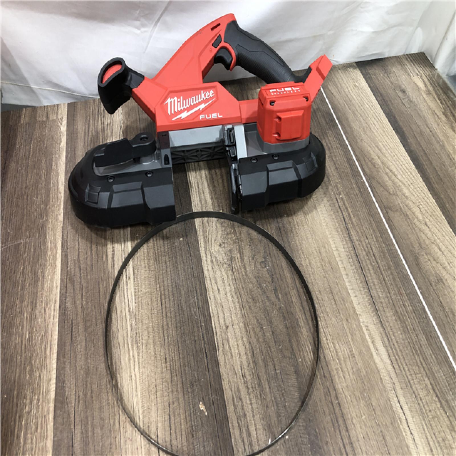 AS-IS Milwaukee  FUEL 18V Lithium-Ion Brushless Cordless Compact Bandsaw (Tool-Only)