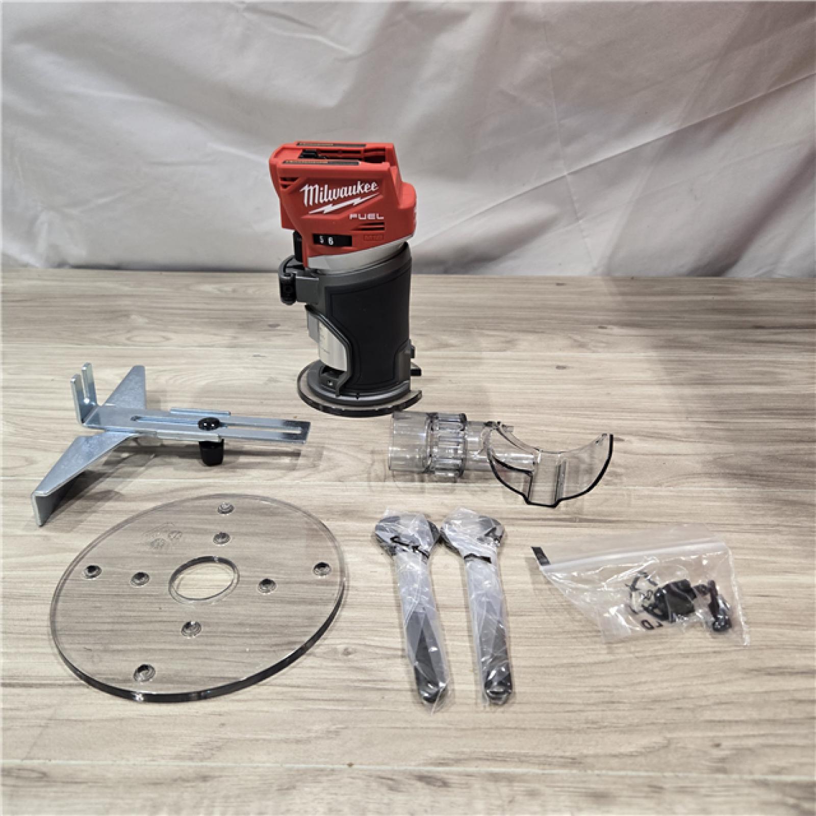 AS-IS Milwaukee M18 FUEL Compact Router (Tool-Only)