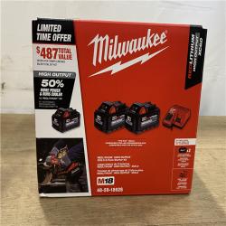 NEW! Milwaukee 18-Volt Lithium-Ion High Output Starter Kit