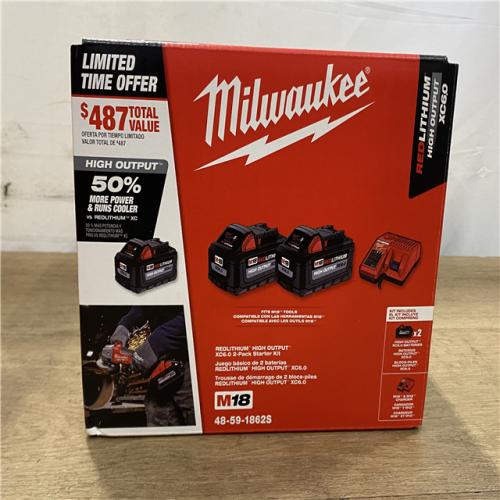 NEW! Milwaukee 18-Volt Lithium-Ion High Output Starter Kit