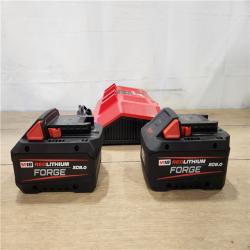 AS-IS-  Kit with Two XC 8.0 Ah Battery and Dual Bay Rapid Charger