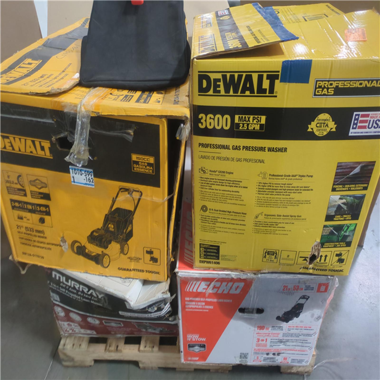 CALIFORNIA AS-IS OUTDOOR POWER EQUIPMENT
