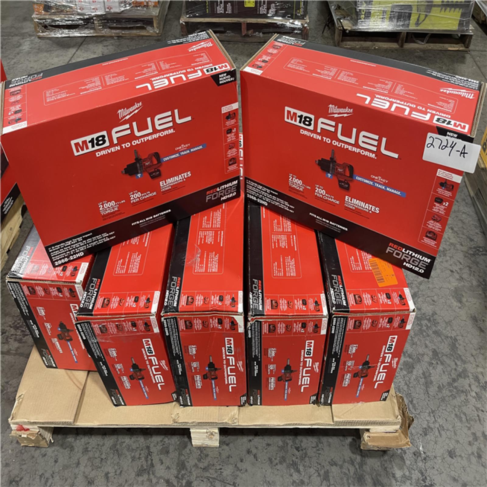 Pittston Location As-Is Power Tools Partial Truckload (14 pallets) 2724-A