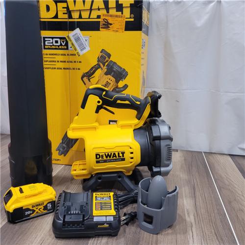 AS-IS   DEWALT 20V MAX* XR Brushless Cordless Handheld Blower Kit
