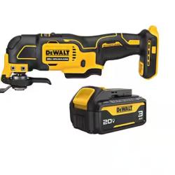 NEW! - DEWALT Atomic 20-Volt Lithium-Ion Oscillating Tool Kit with 3 Ah Battery