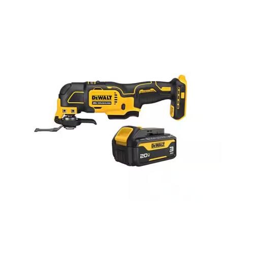 NEW! - DEWALT Atomic 20-Volt Lithium-Ion Oscillating Tool Kit with 3 Ah Battery