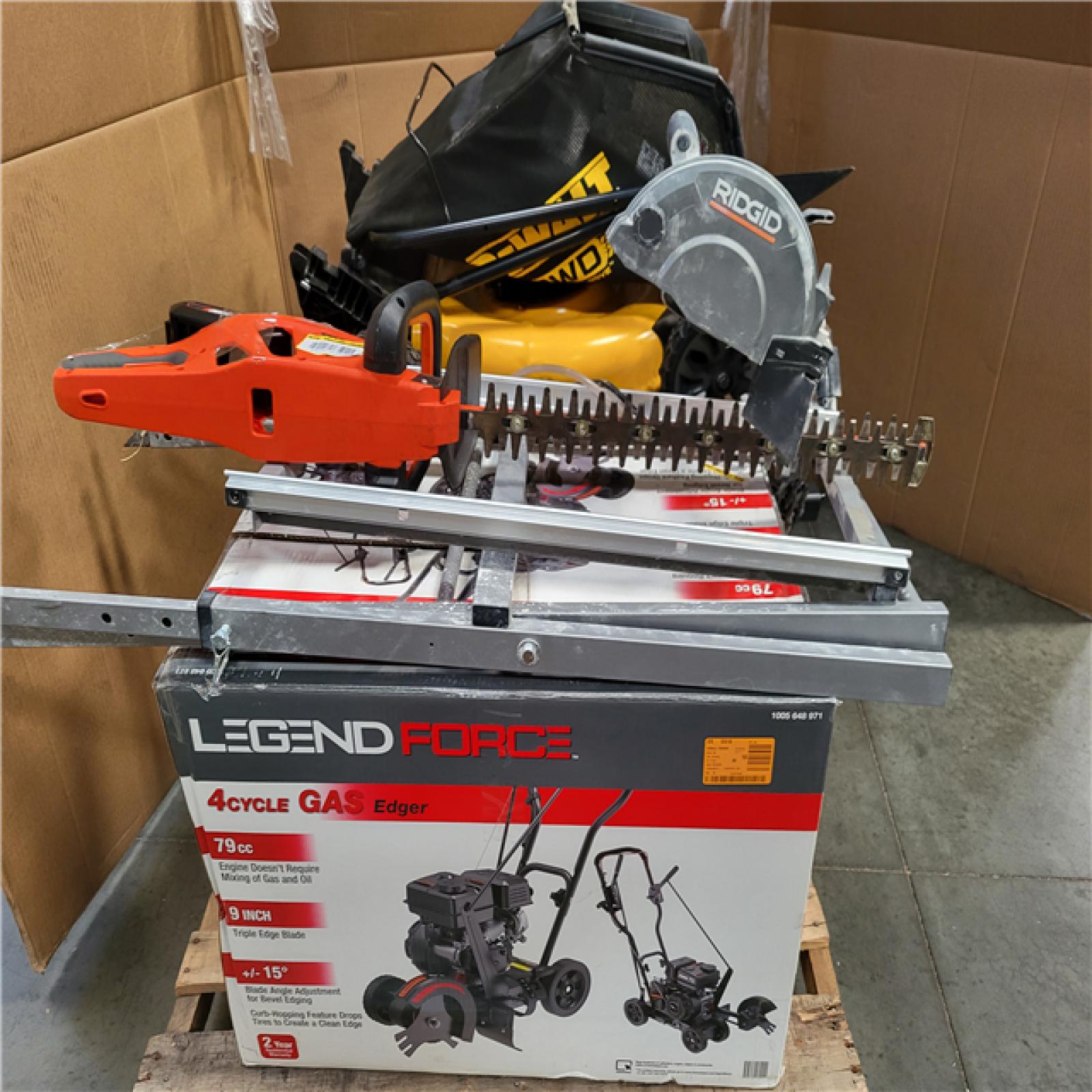 California AS-IS Outdoor Power Equipment