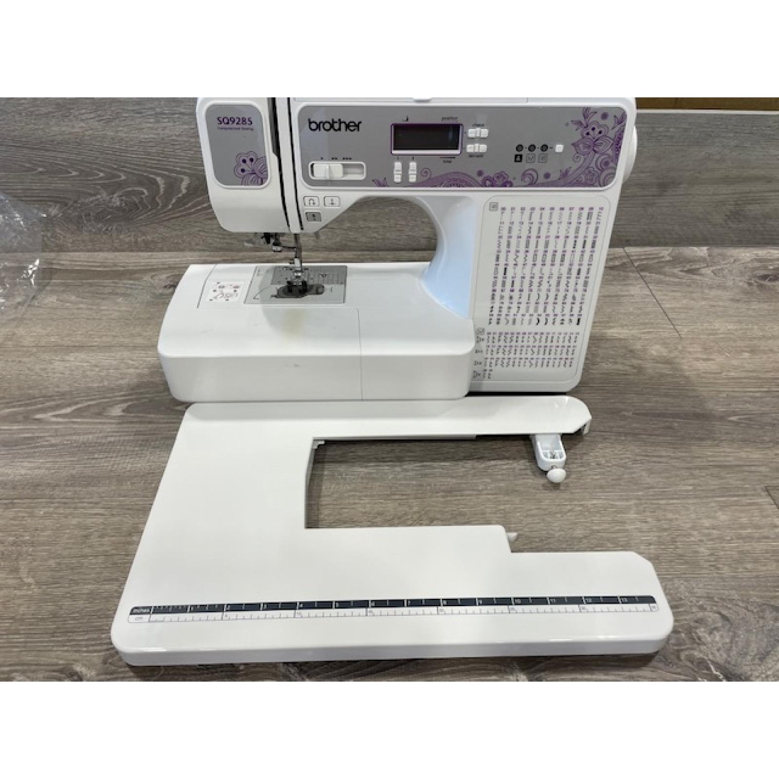 AS-IS Brother SQ9285 Computerized Sewing and Quilting Machine with Wide Table  150 stitches