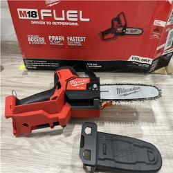 AS-IS Milwaukee FUEL 18V Lithium-Ion Brushless Cordless 8 in. HATCHET Pruning Saw (Tool-Only)