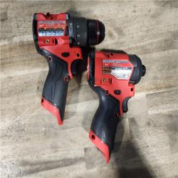HOUSTON LOCATION - AS-IS (APPEARS LIKE NEW) Milwaukee 3497-22 12V Brushless Hammer Drill and Impact Driver Combo Kit