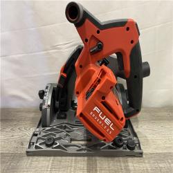 AS-IS Milwaukee  FUEL 18V Lithium-Ion Cordless Brushless 6-1/2 in. Plunge Cut Track Saw (Tool-Only)