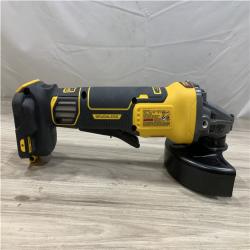 AS-IS DEWALT 20V XR Cordless 4-1/2. in. to 5 in. Variable Speed Angle Grinder (Tool Only)