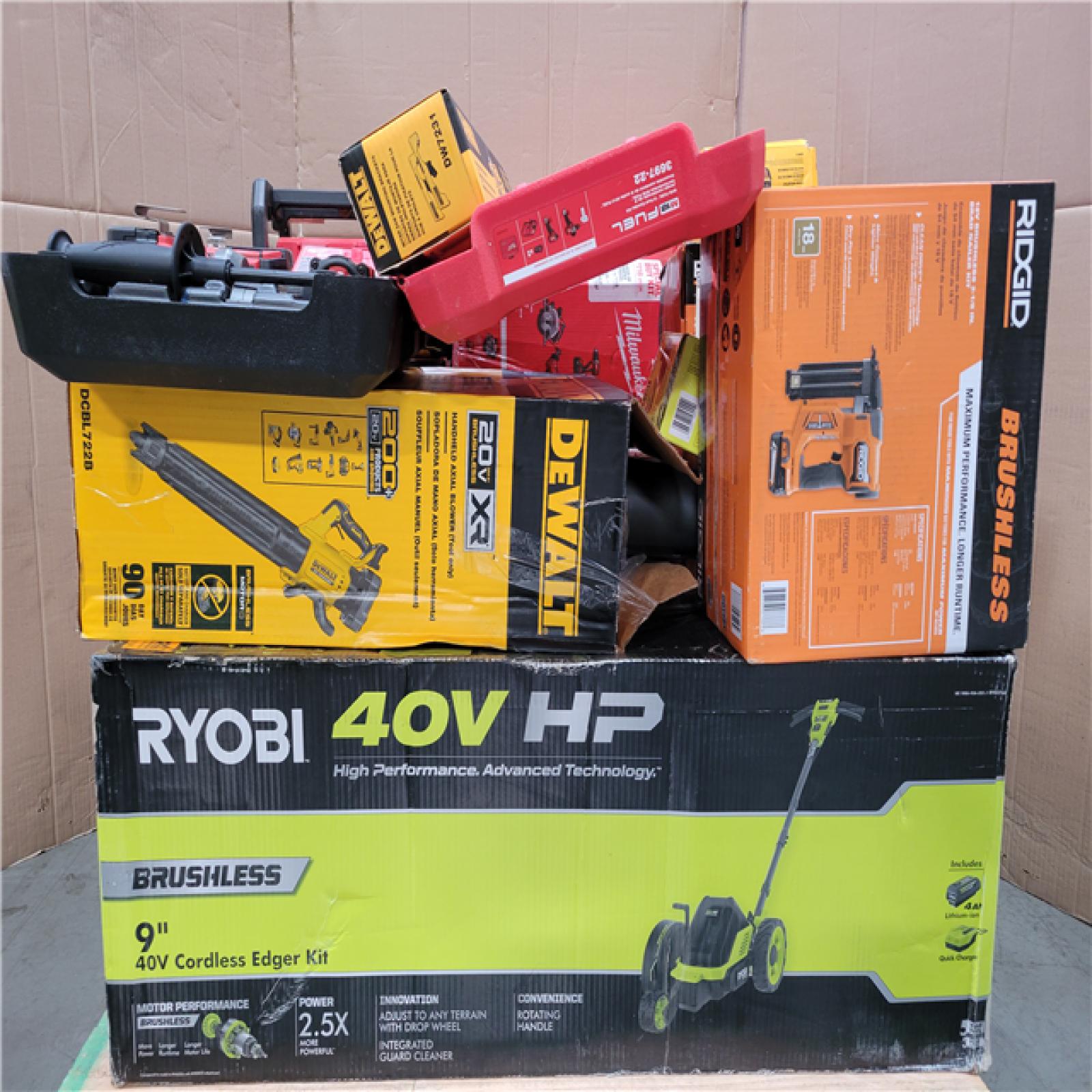 CALIFORNIA AS-IS TOOL PALLET