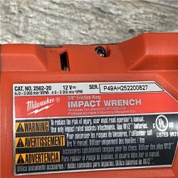 AS-IS Milwaukee  FUEL 12V Lithium-Ion Brushless Cordless Stubby 3/8 in. Impact Wrench (Tool-Only)