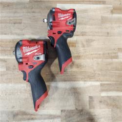 HOUSTON LOCATION - AS-IS MILWAUKEE 2 TOOL COMBO KIT W/ (2) BATTERY & CHARGER