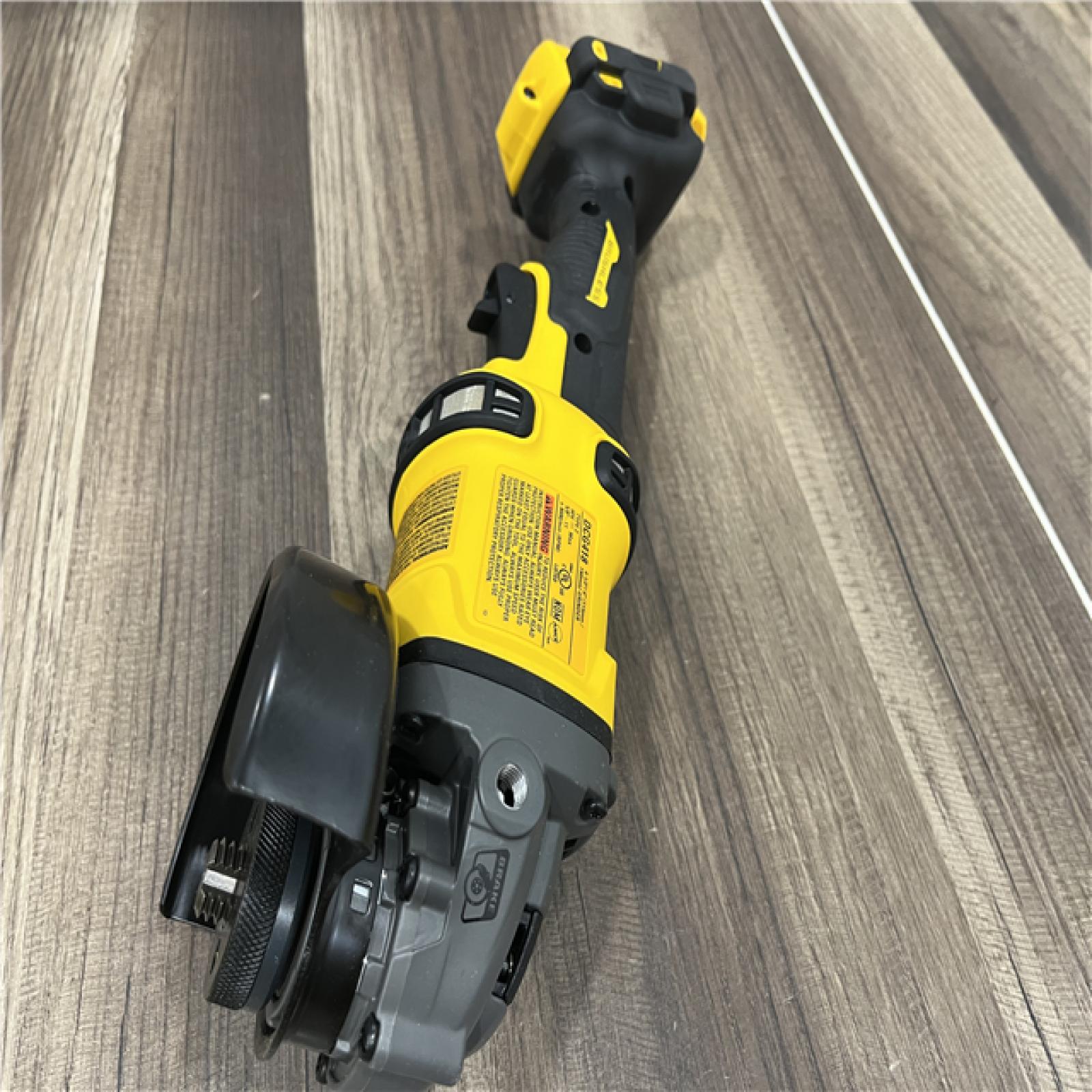 GOOD DEWALT 60V MAX Cordless Brushless 4.5 in. to 6 in. Small Angle Grinder with Kickback Brake (Tool Only)