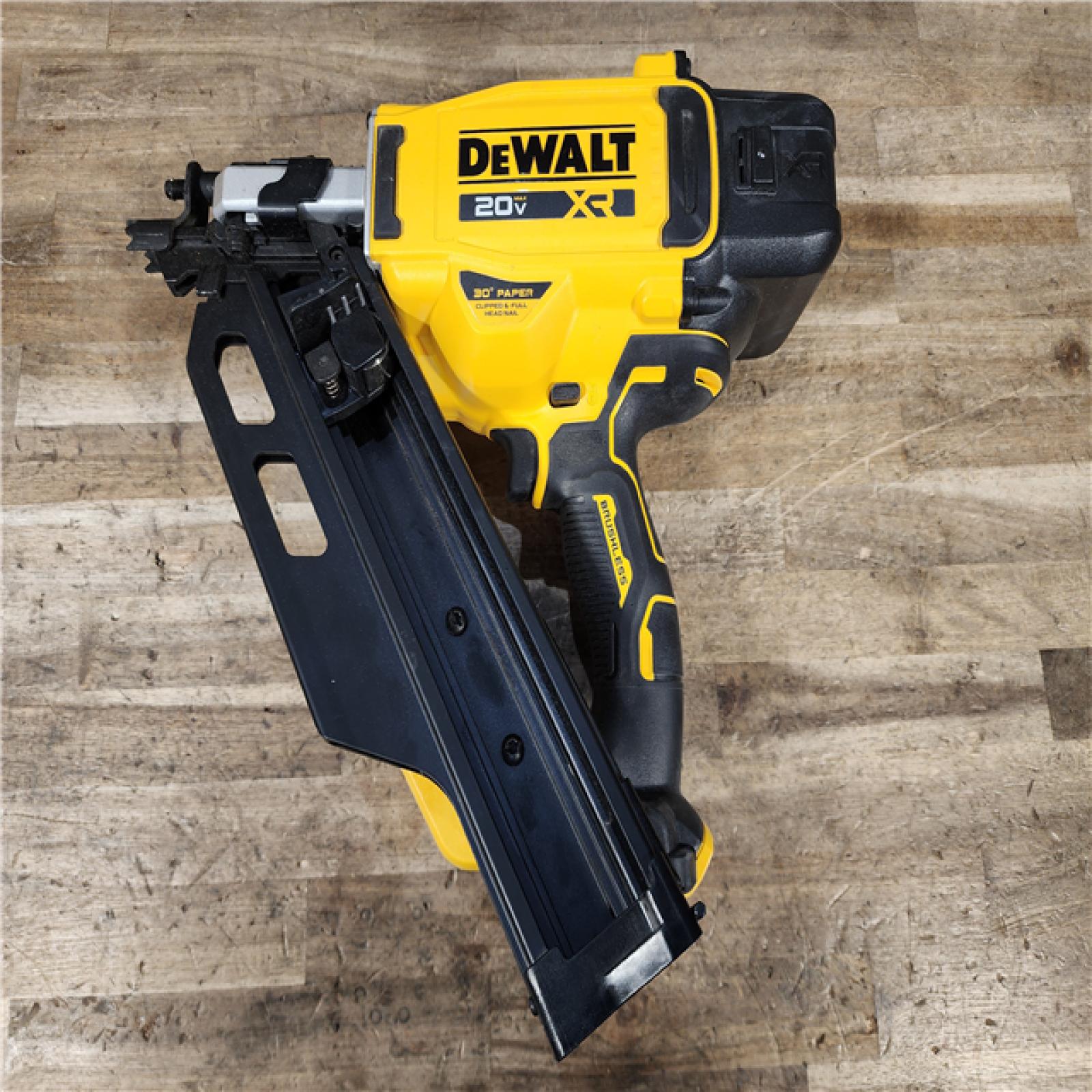 HOUSTON LOCATION - AS-IS DEWALT 20V 30 Degree Cordless Framing Nailer (Tool-Only)