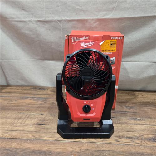 AS-IS Milwaukee 0820-20 12V Cordless Jobsite Fan (Tool Only)