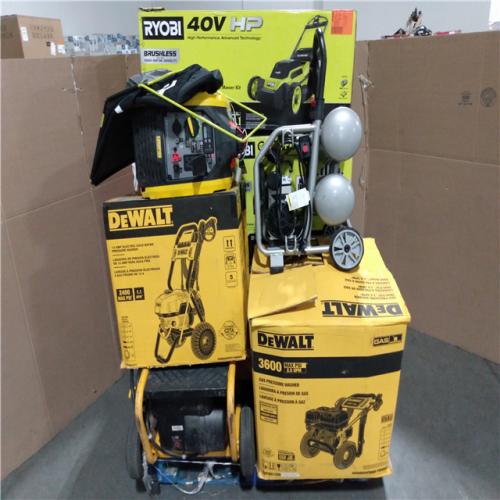 CALIFORNIA AS-IS OUTDOOR POWER EQUIPMENT