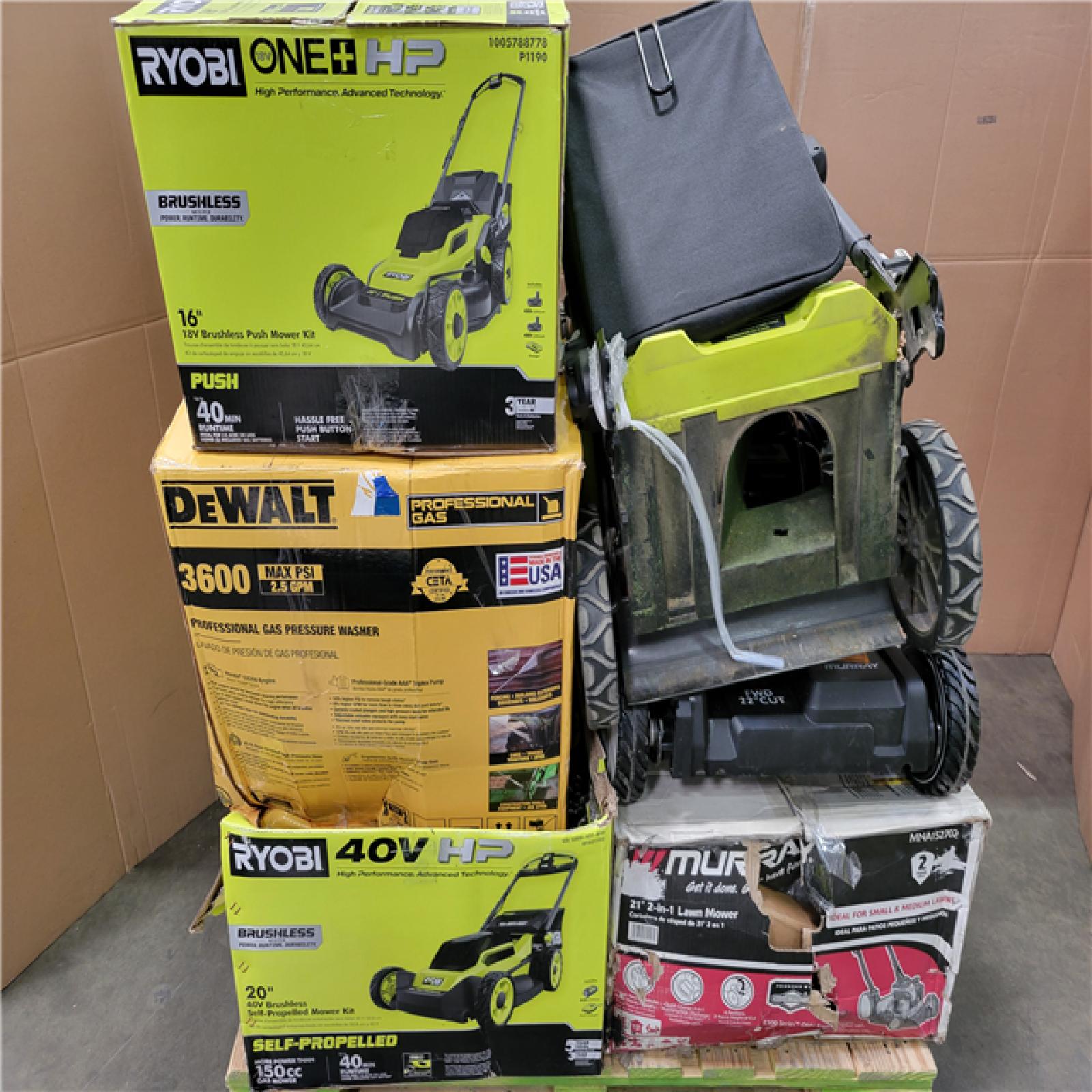 CALIFORNIA AS-IS OUTDOOR POWER EQUIPMENT
