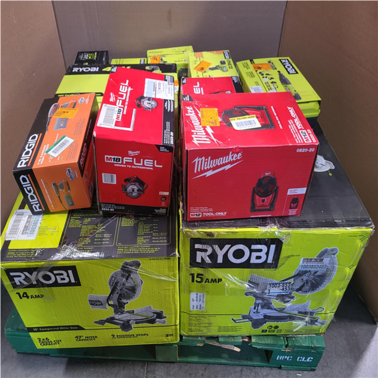 CALIFORNIA AS-IS TOOL PALLET