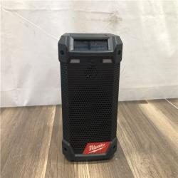 AS-IS Milwaukee  12-Volt Lithium-Ion Cordless Bluetooth/AM/FM Jobsite Radio with Charger