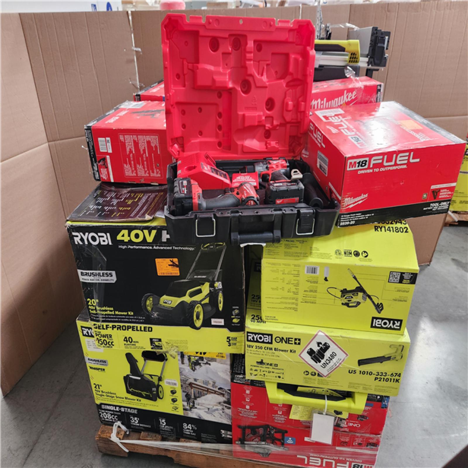 CALIFORNIA AS-IS TOOL PALLET
