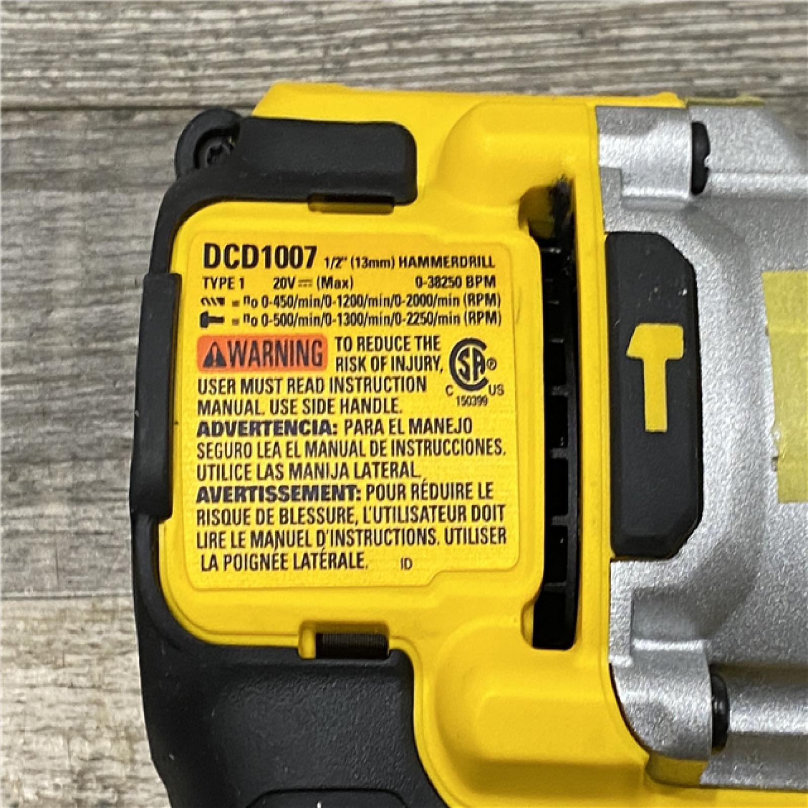 AS-IS DEWALT 20V MAX Lithium-Ion Cordless 2-Tool Combo Kit