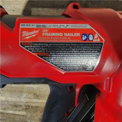 HOUSTON LOCATION - AS-IS M18 FUEL 3-1/2 in. 18-Volt 30-Degree Lithium-Ion Brushless Cordless Framing Nailer (Tool-Only)