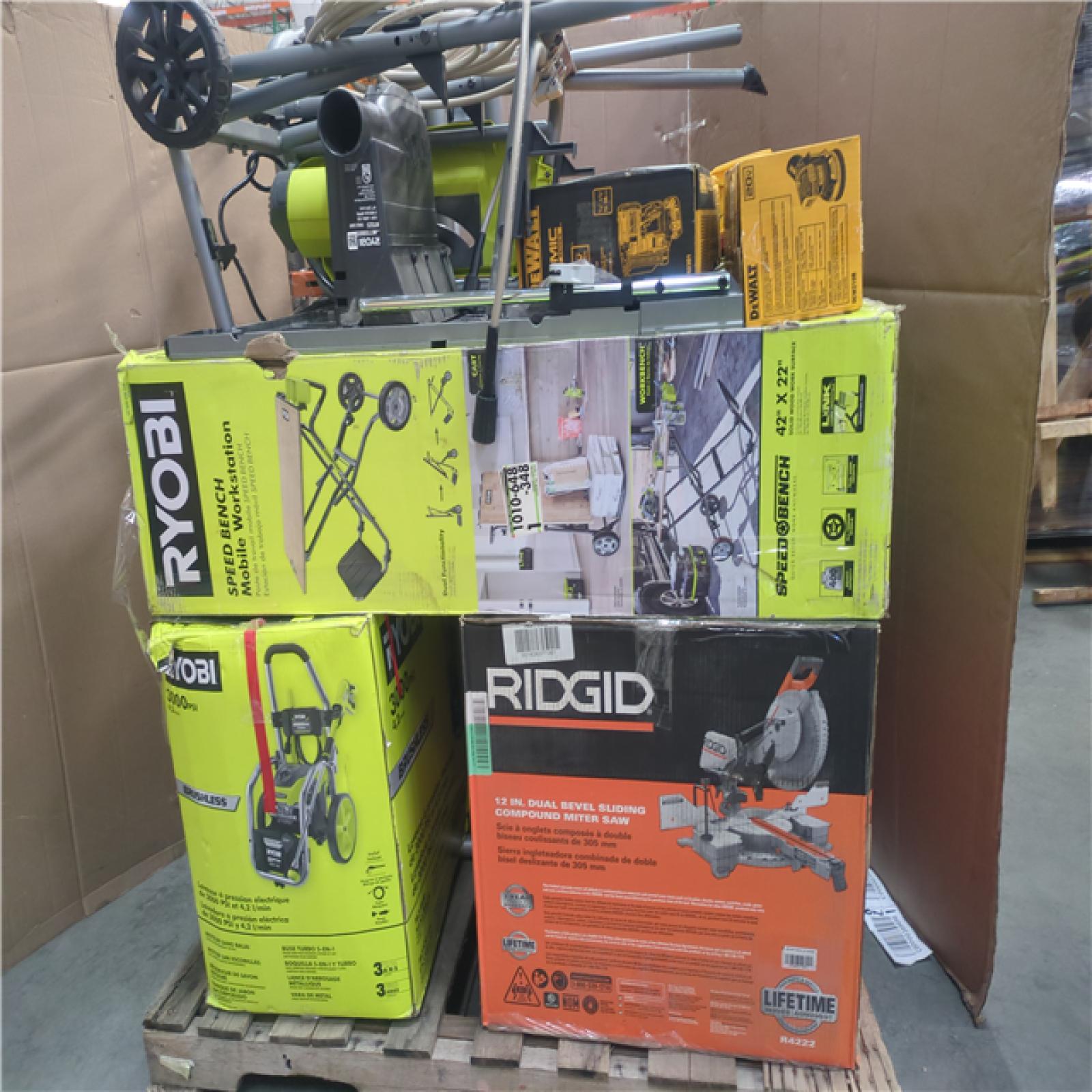 CALIFORNIA AS-IS TOOL PALLET