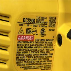 AS-IS DEWALT 20-Volt MAX 7-1/4 in. Cordless Circular Saw (Tool Only)
