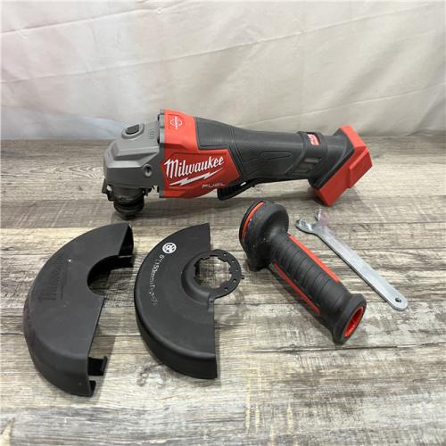AS-IS Milwaukee FUEL 18-Volt Lithium-Ion Brushless Cordless 4-1/2 in./6 in. Braking Grinder with Paddle Switch (Tool-Only)