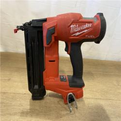 AS-IS Milwaukee FUEL 18-Volt Lithium-Ion Brushless Cordless Gen II 18-Gauge Brad Nailer (Tool-Only)